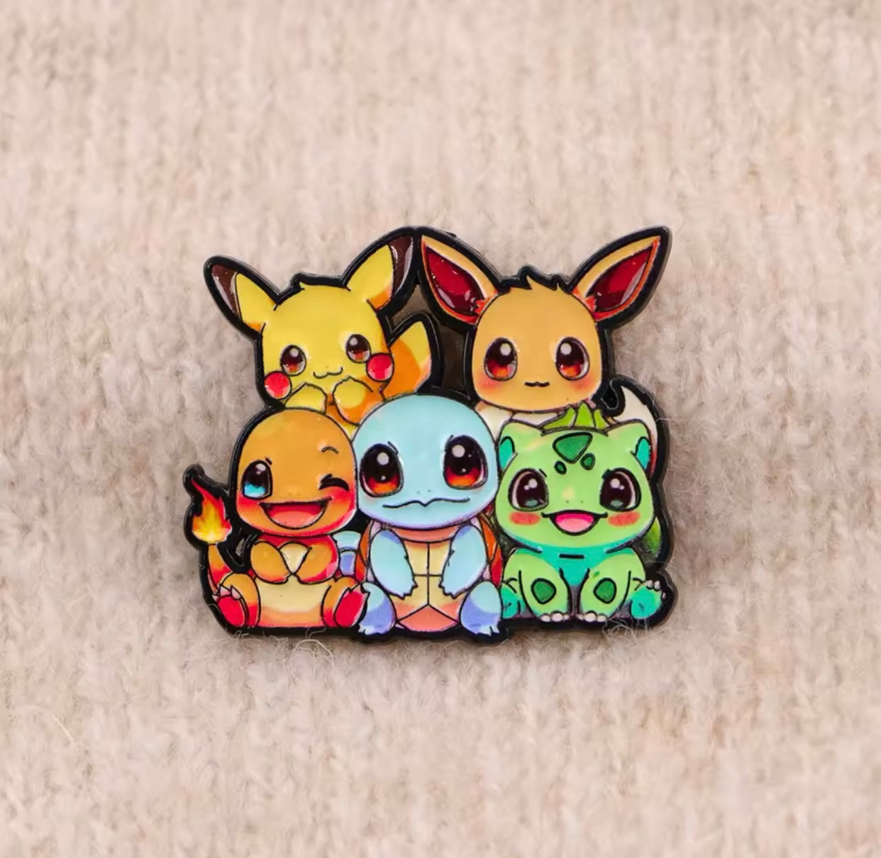 POKEMON GROUP PIN