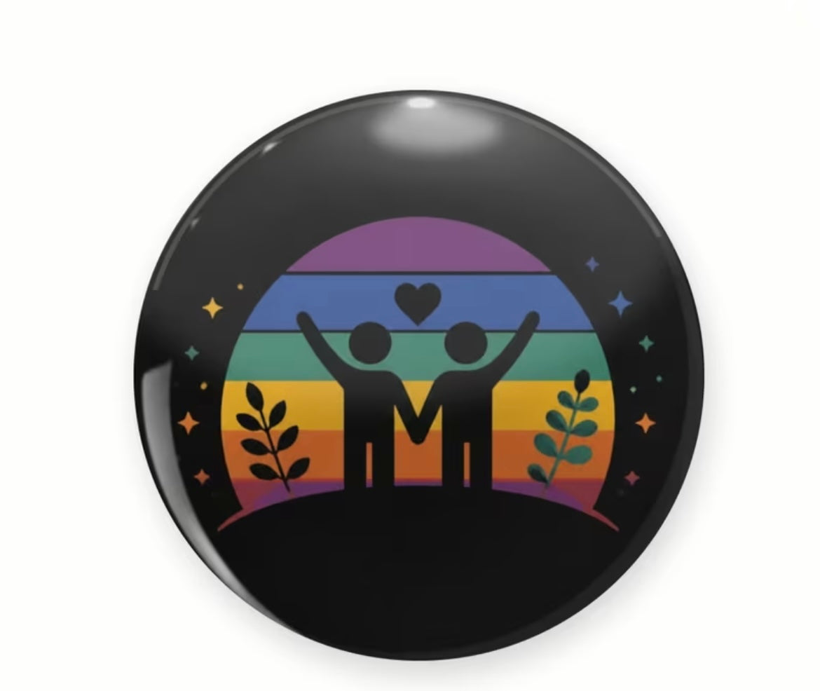 BUTTON RAINBOW PRIDE