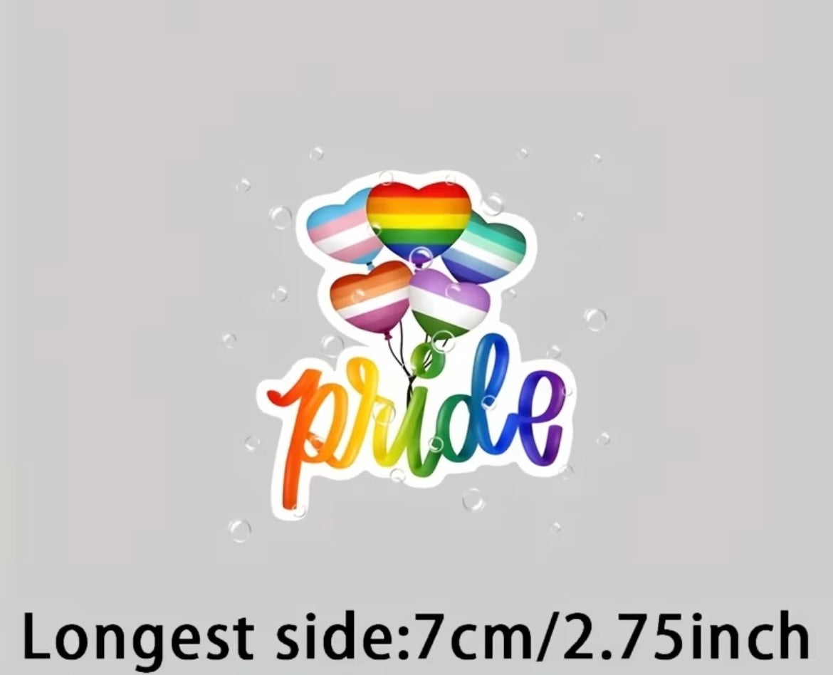 PRIDE BALLOON STICKER