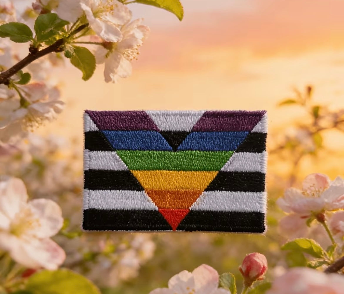 PRIDE PATCH STRAIGHT ALLY