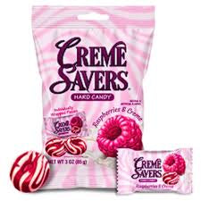CREME SAVERS RASPBERRY BAG
