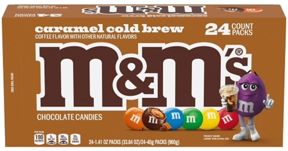 M&M CARAMEL COLD BREW