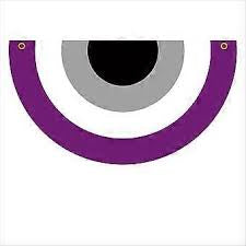 ASEXUAL PRIDE PENNANT