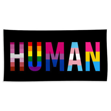 HUMAN PRIDE FLAG
