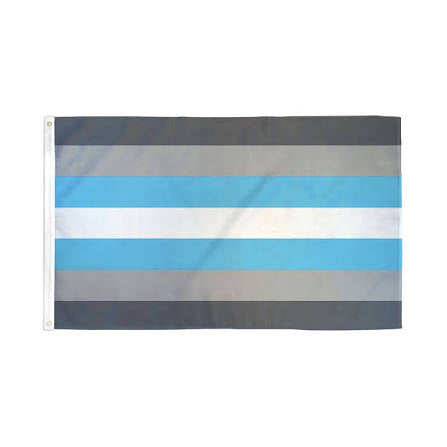 PRIDE FLAG DEMIBOY 60X90CM