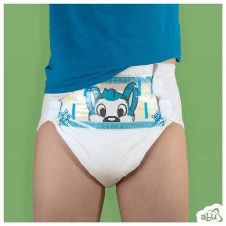 ABU PEEKABU DIAPERS LARGE