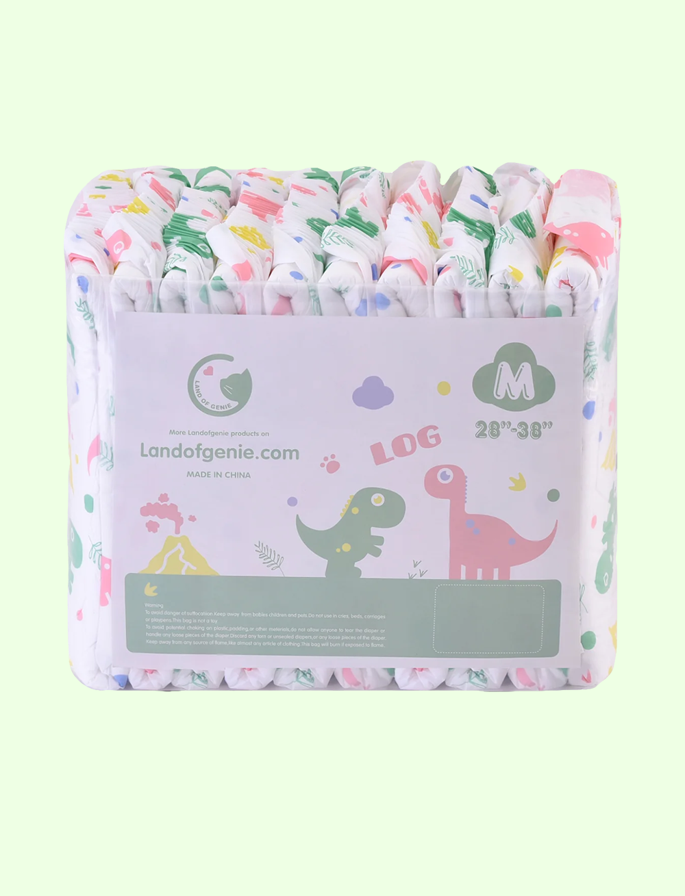 ABDL ADULT DIAPER LAND OF GENIE LARGE 36”-46”