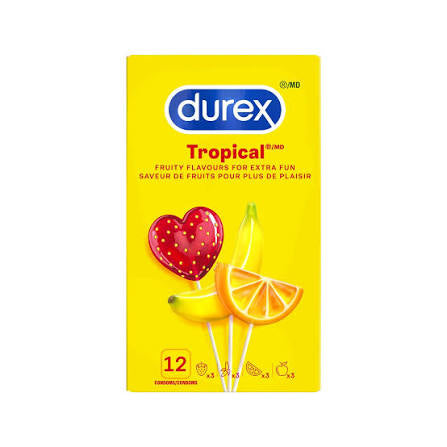 DUREX TROPICAL MIX 12PK