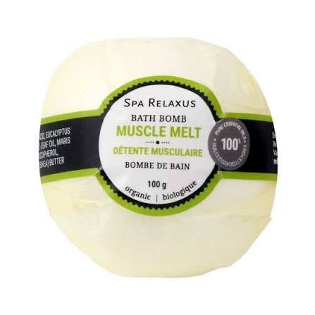 BATH BOMB MUSCLE MELT 100G