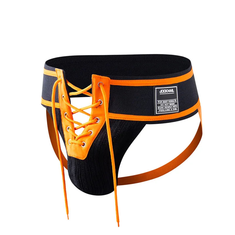 ORANGE & BLACK JOCKSTRAP