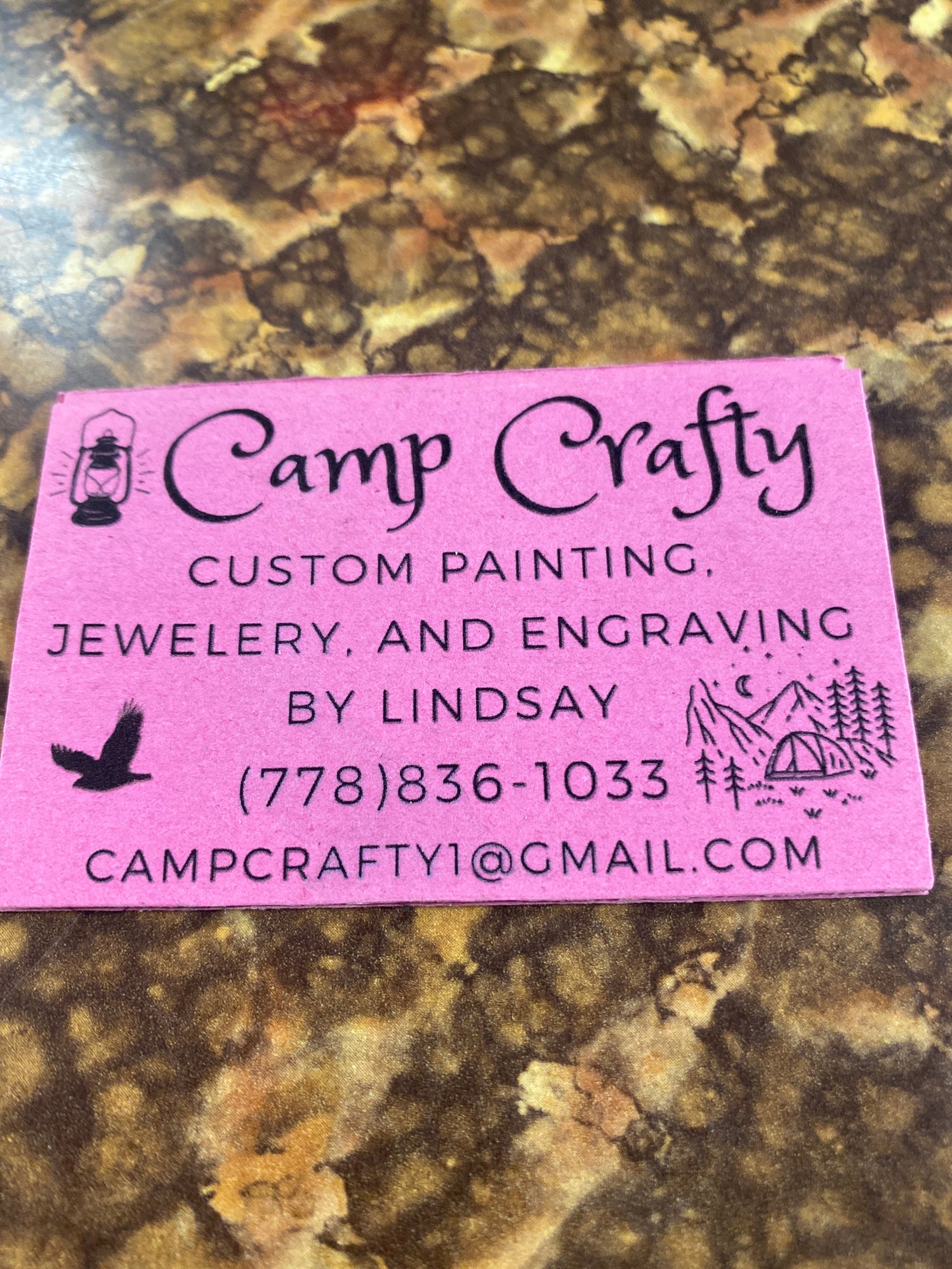 VENDOR CAMP CRAFTY