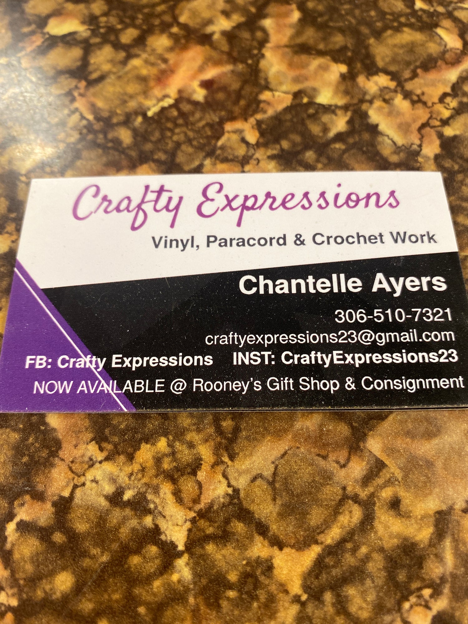 VENDOR CRAFTY EXPRESSIONS