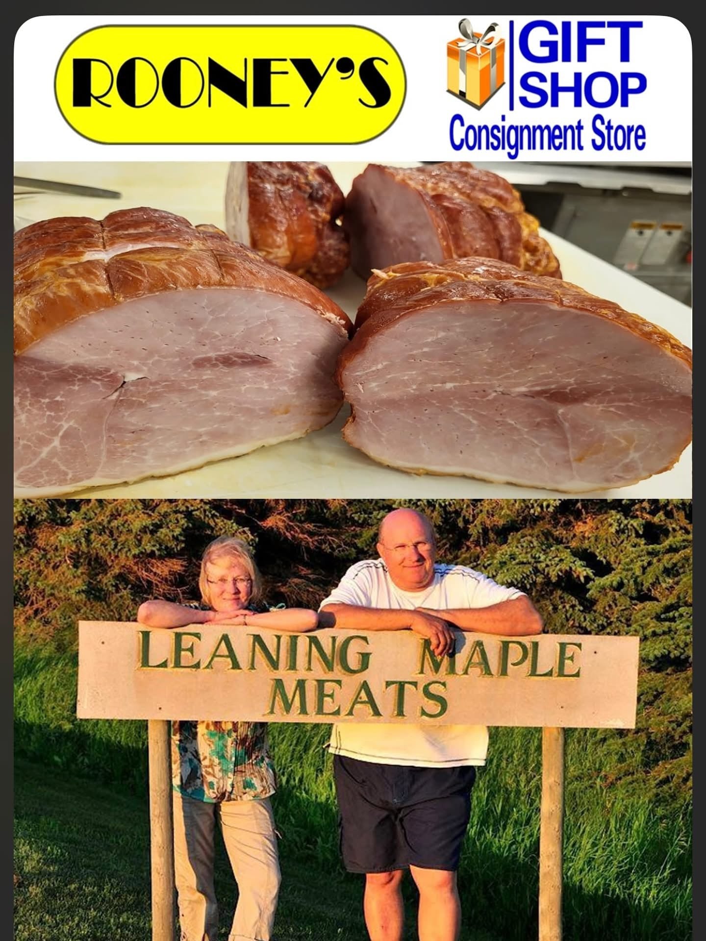 VENDOR LEANING MAPLE MEATS