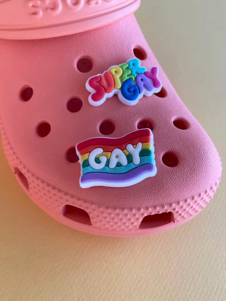 PRIDE SHOE CHARMS
