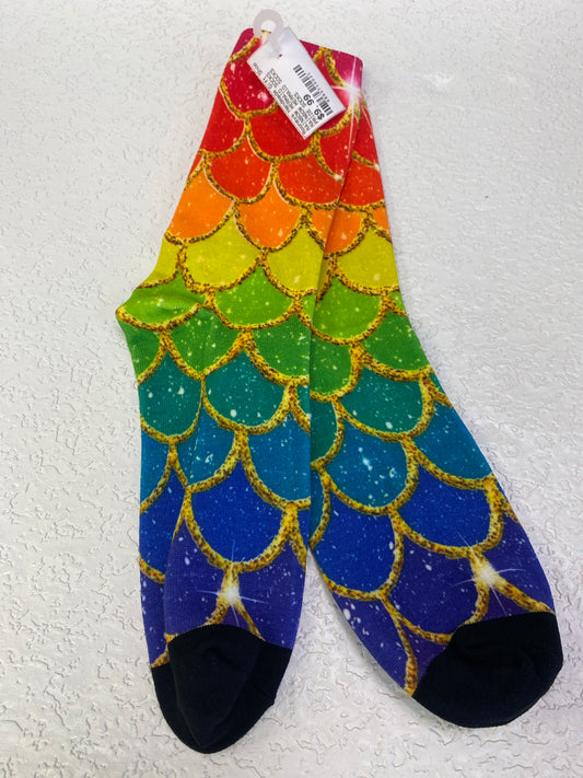 RAINBOW MERMAID SOCKS