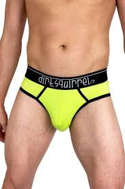 ELECTRIC YELLOW BAMBOO BRIEF