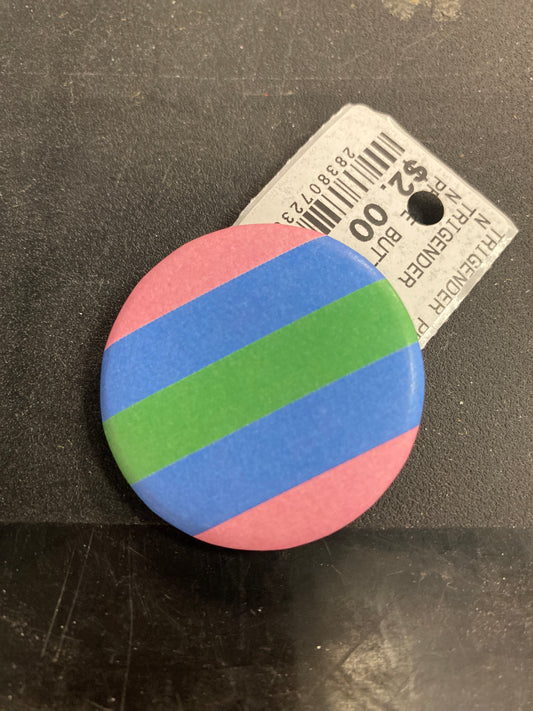TRIGENDER PRIDE FLAG BUTTON