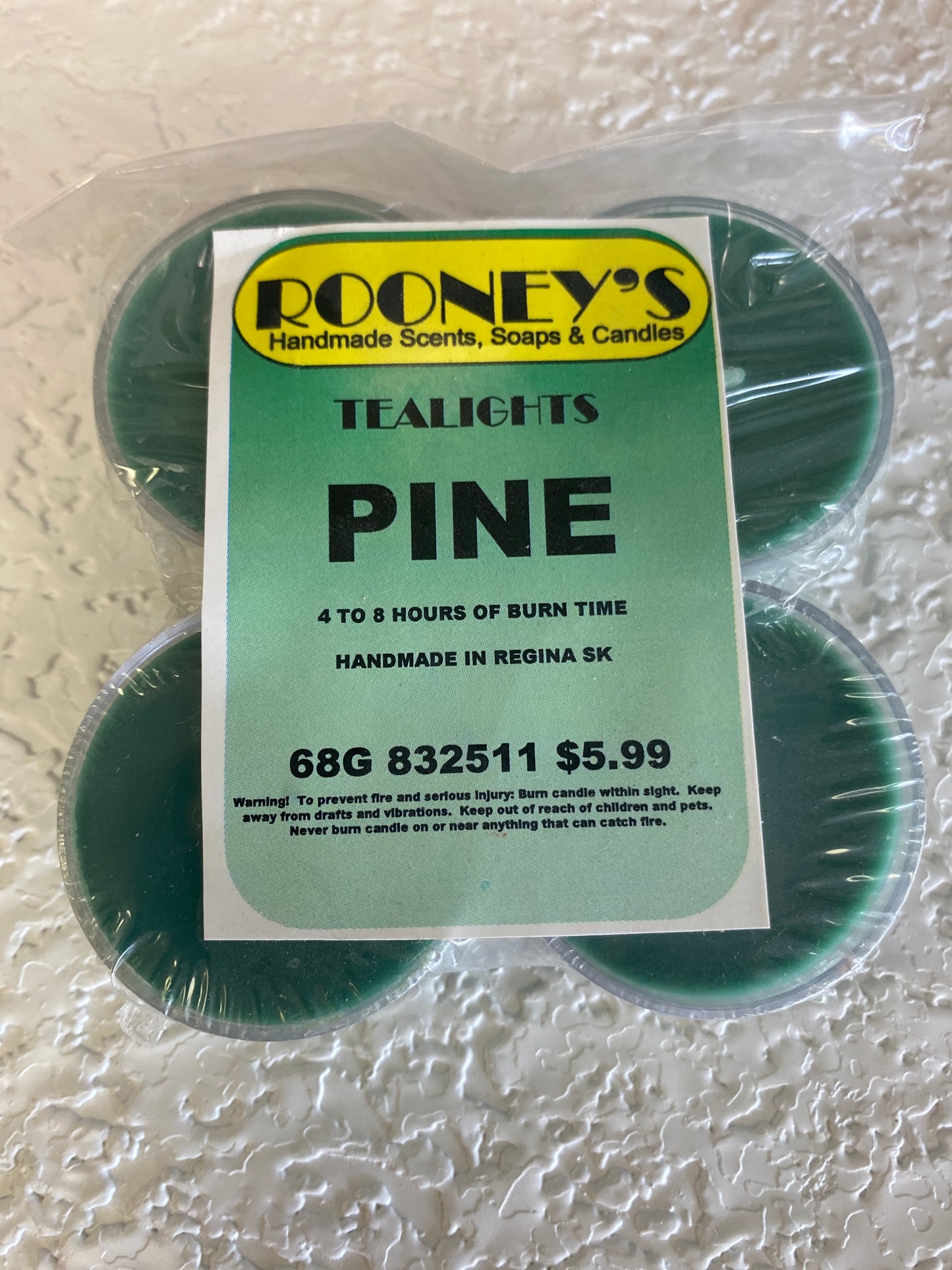 PINE TEALIGHT CANDLES