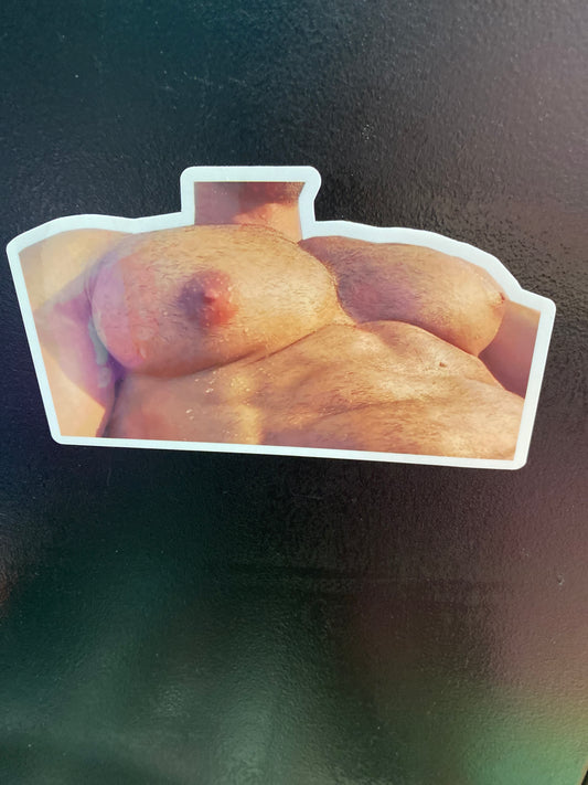 MAGNET SEXY MAN PECKS LARGE