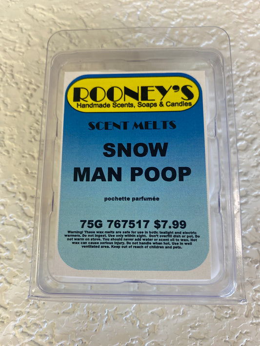 SNOW MAN POOP SCENT MELT
