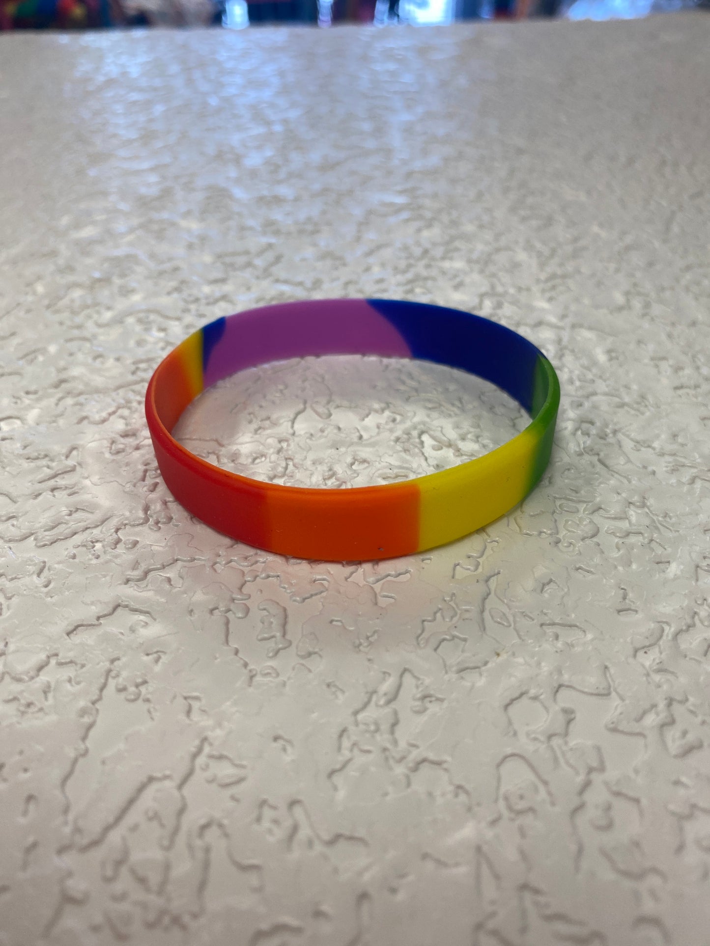 PRIDE RAINBOW SILICONE BRACLET