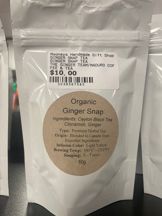 GINGER SNAP TEA