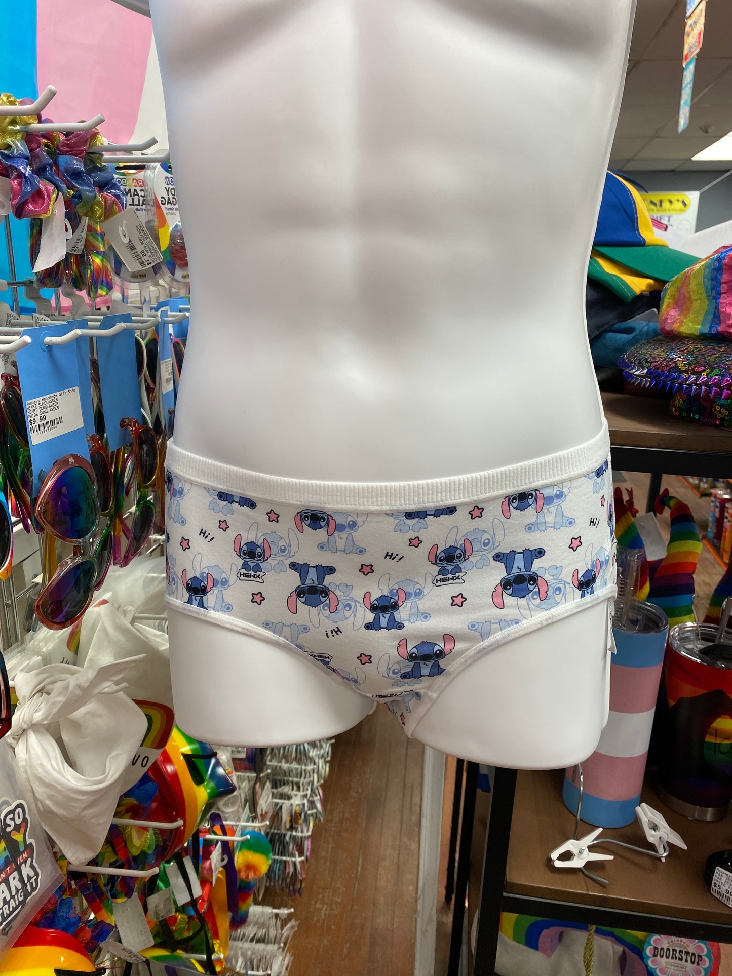 STITCH FASHION SILHOUETTE UNDERWEAR WHITE