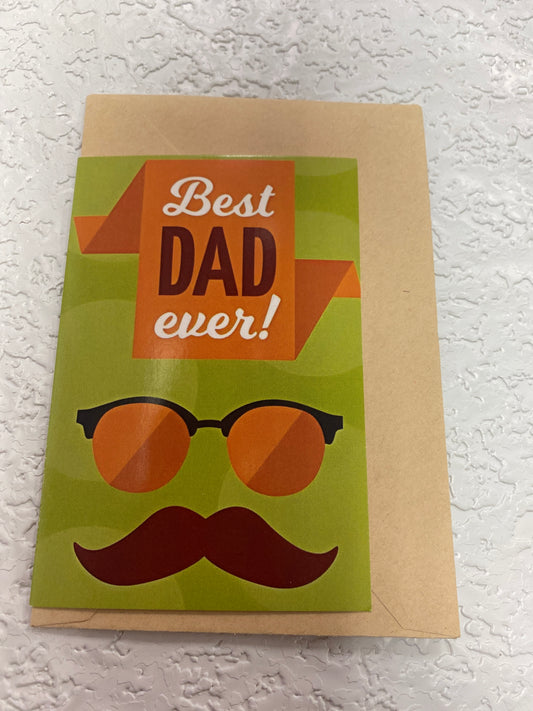 FATHERS DAY SMALL GREETING CARD