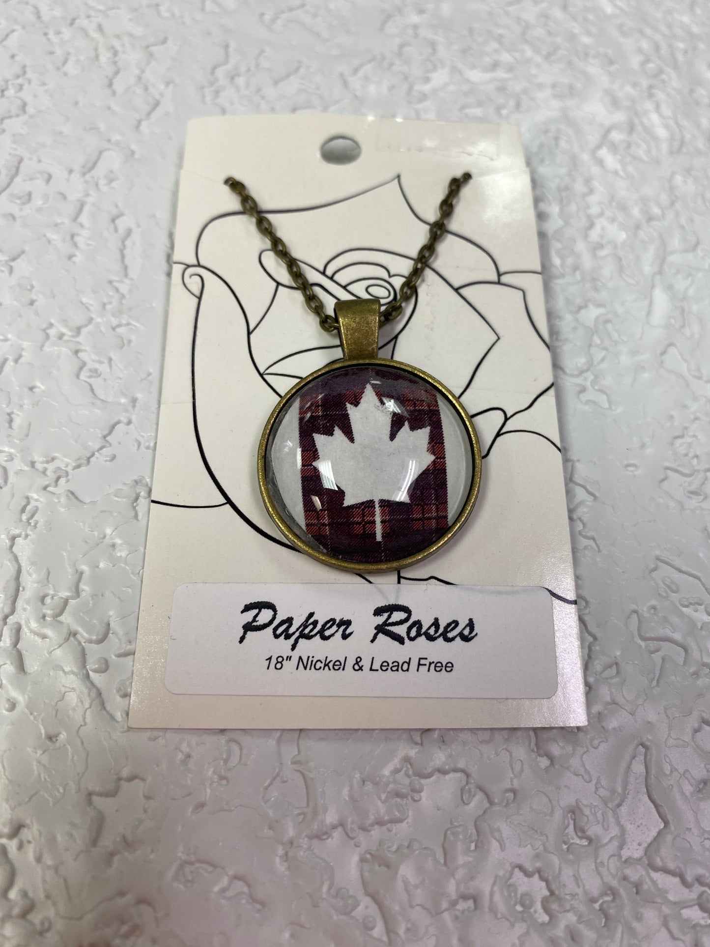 CANADA BRONZE NECKLACE