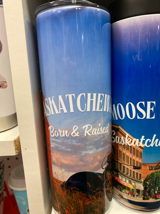 Tumbler coffee Saskatchewan born & raised
