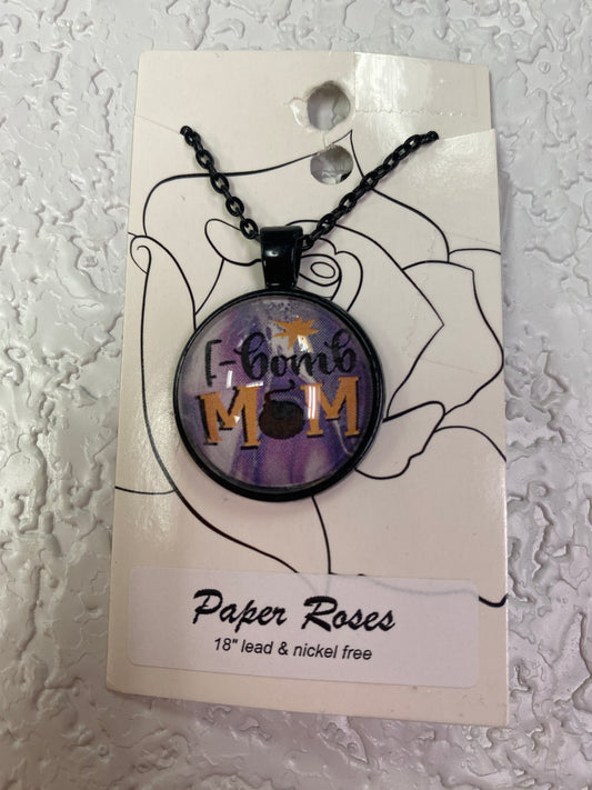 F BOMB MOM NECKLACE