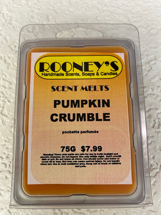 PUMPKIN CRUMBLE SCENT MELTS