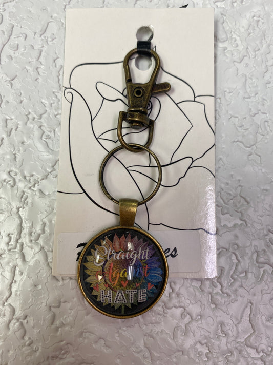 PRIDE BRONZE KEYCHAIN