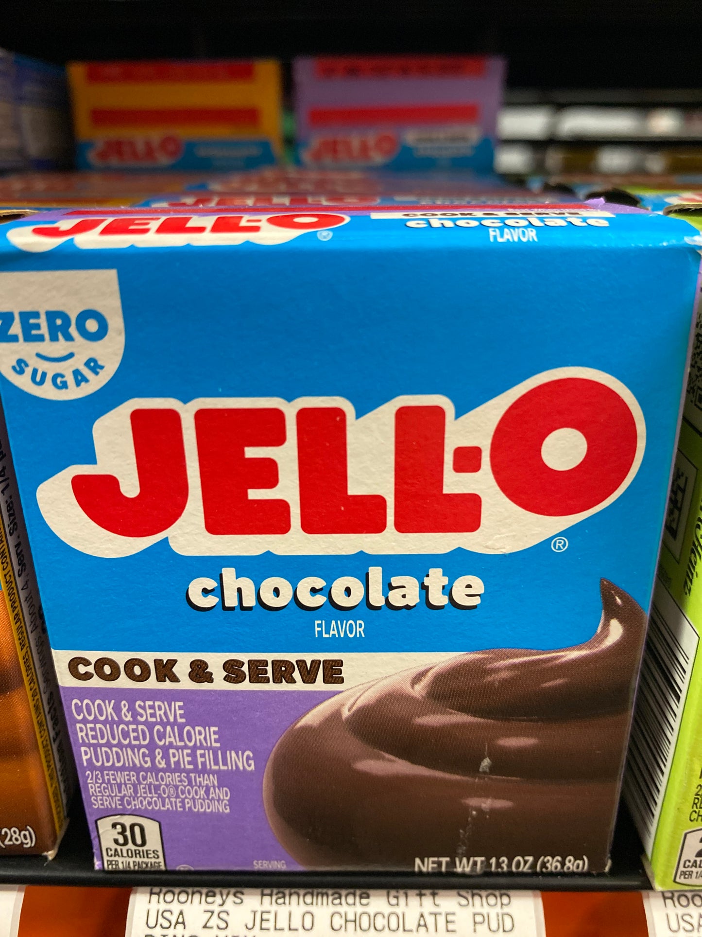 USA ZS JELLO CHOCOLATE PUDDING MIX