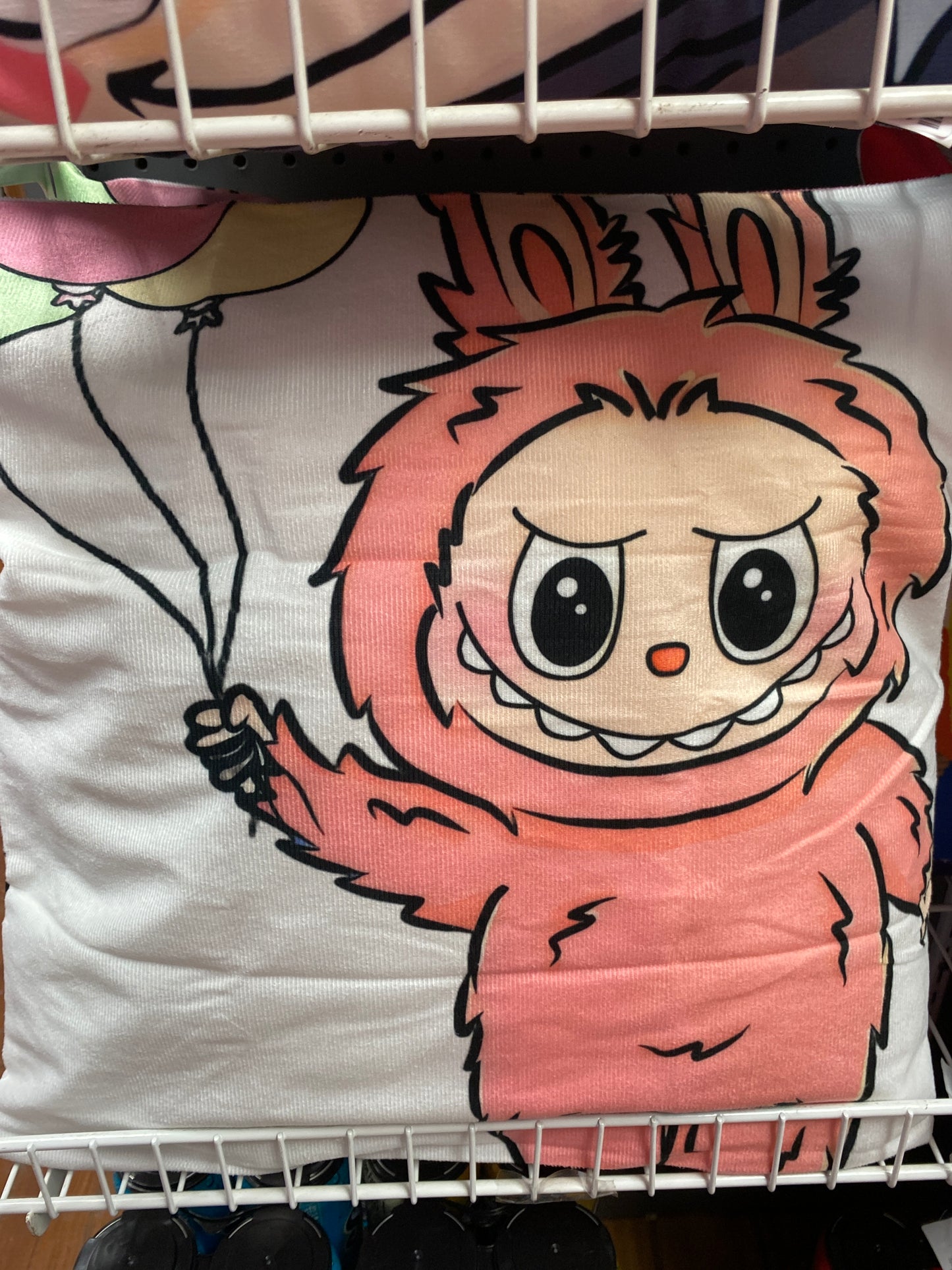 LA PINK THROW PILLOW