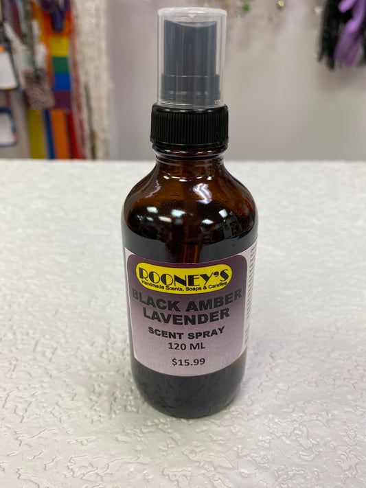 BLACK AMBER LAVENDER SCENT SPRAY