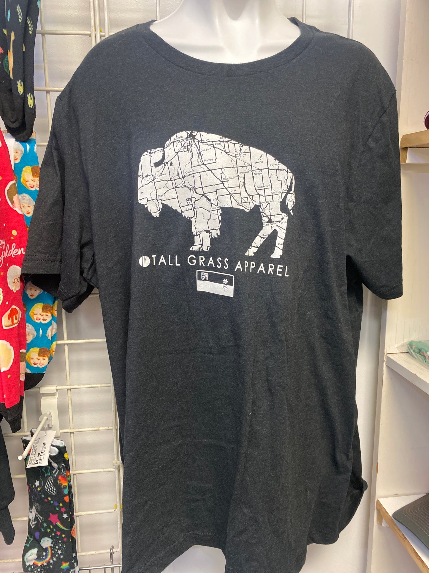 TALL GRASS BISON T SHIRT