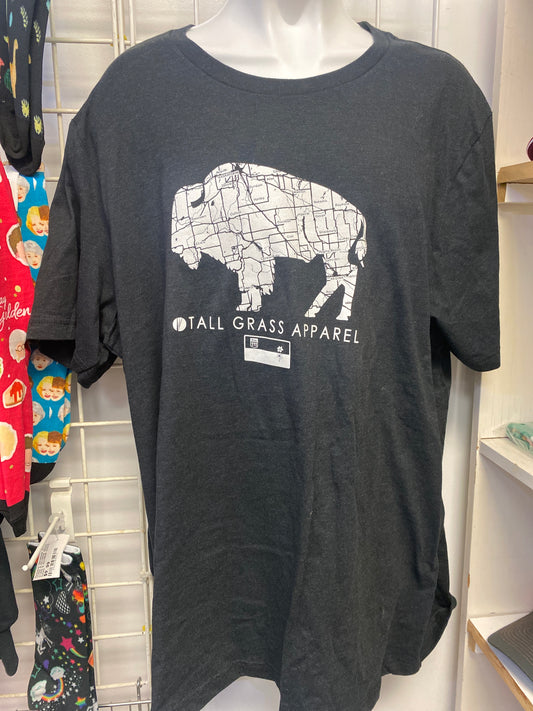 TALL GRASS BISON T SHIRT