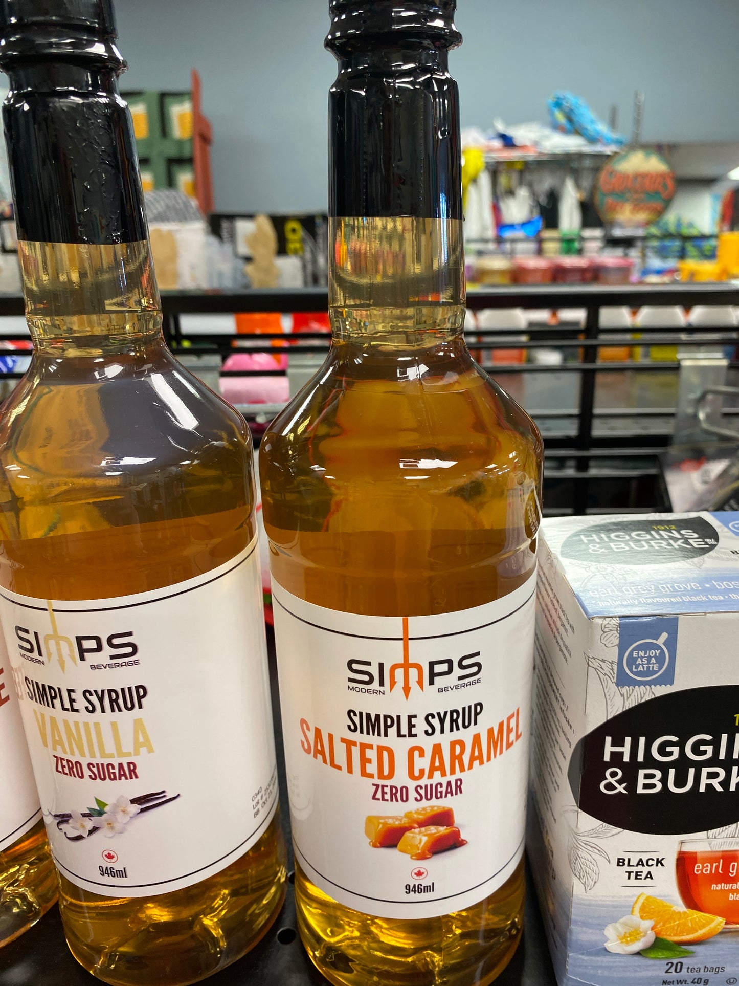 SIMPS ZERO SUGAR SALTED CARAMEL SYRUP