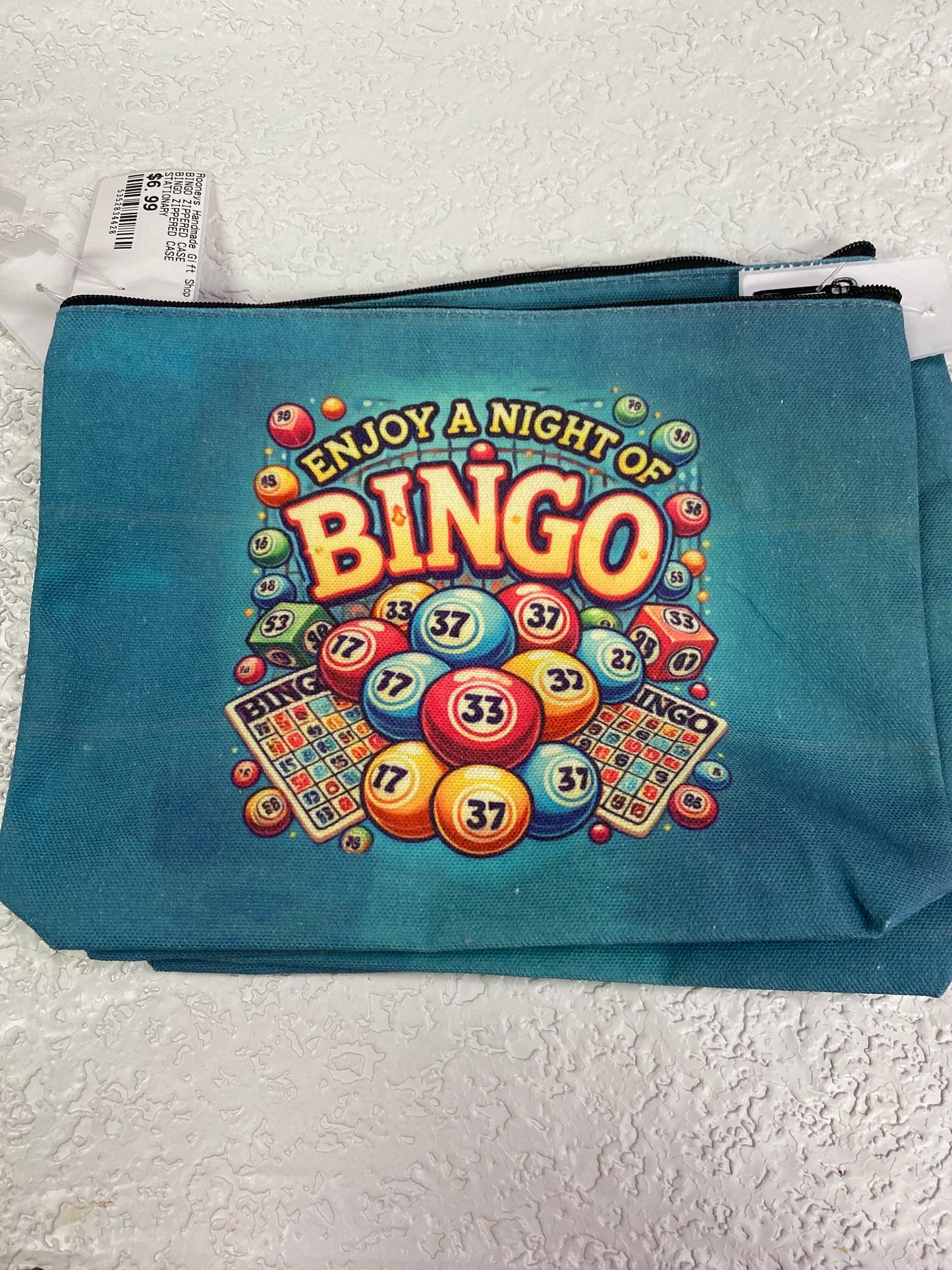 BINGO ZIPPERED CASE