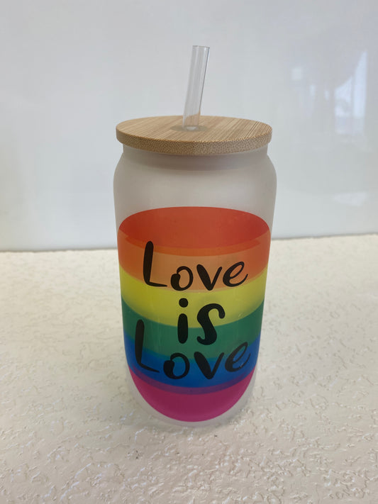 GLASS BOTTLE FOG LOVE IS LOVE