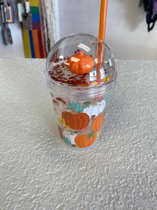 HARVEST DOME CUP W STRAW