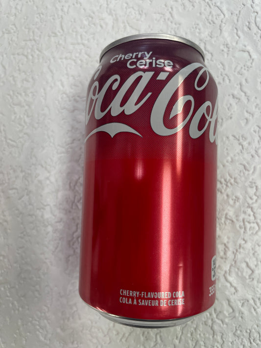 COKE CHERRY SINGLE CAN