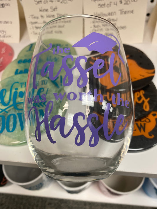 GLASS TASSIL WORTH HASSLE