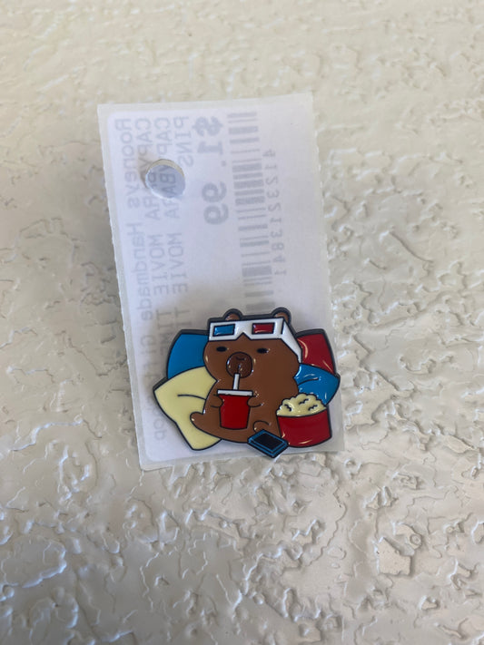 CAPYBARA MOVIE TIME PIN