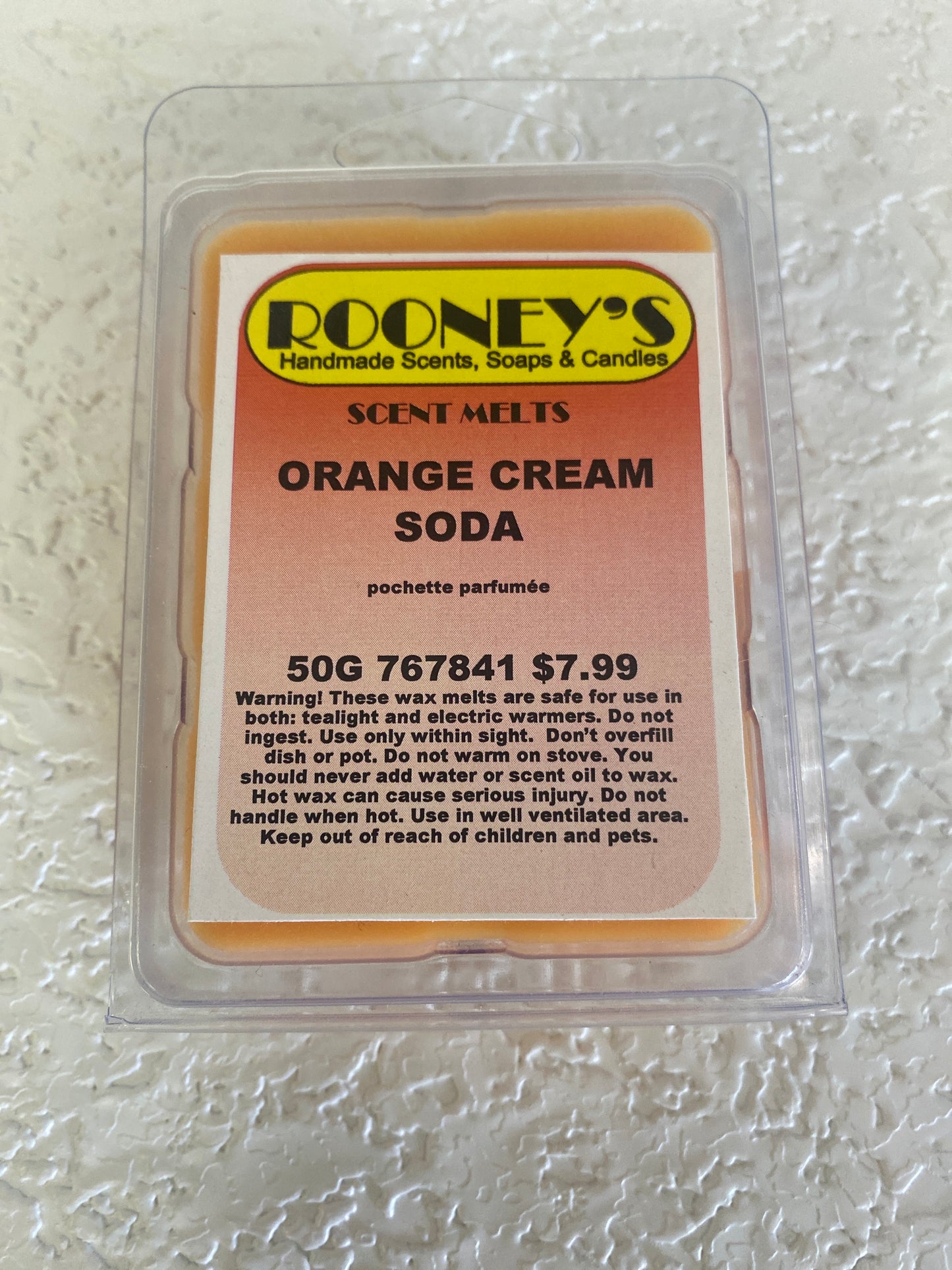 ORANGE CREAM SODA SCENT MELT