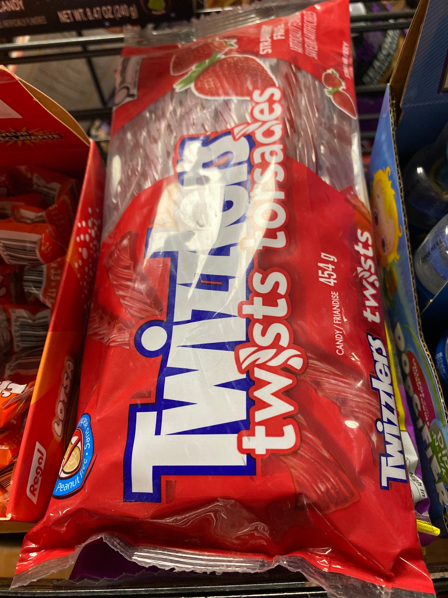 TWIZZLERS STRAWBERRY TWISTS