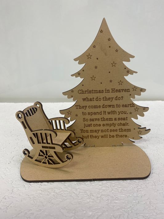 CHRISTMAS IN HEAVEN RUSTIC DECOR