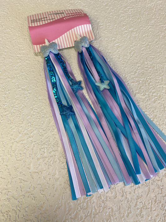 COLORFUL STAR SHAPED BICYCLE STREAMERS
