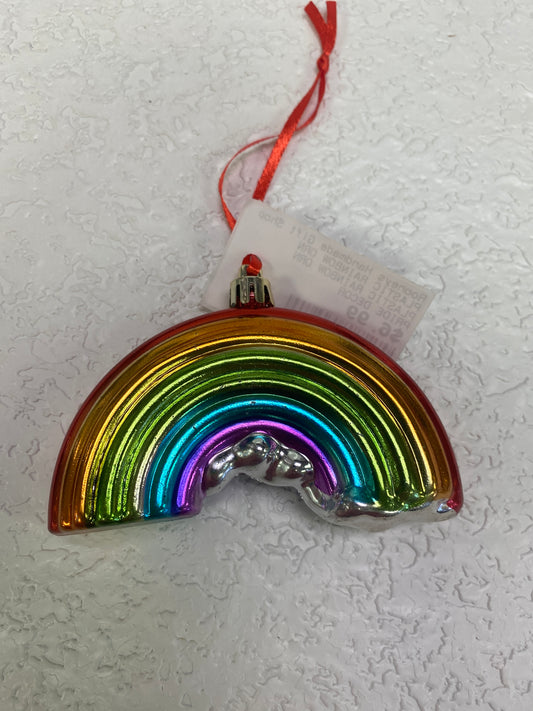 PLASTIC RAINBOW ORN